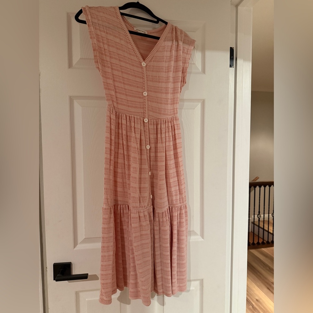 Pink boutique summer dress